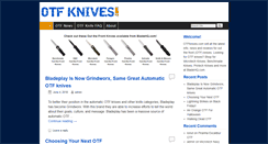 Desktop Screenshot of otfknives.com